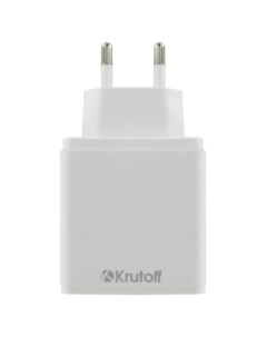 Сетевое зарядное устройство CH 09 USB Type C PD 20W white 03735 Krutoff