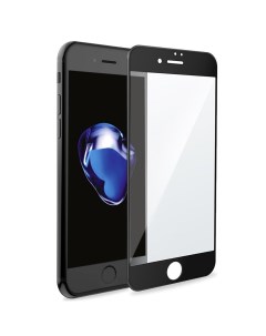 Защитное стекло на iPhone 6 6S 5D черное X-case