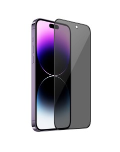 Защитное стекло на iPhone 15 Pro Max Privacy черное X-case
