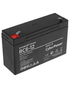 Аккумулятор для ИБП RC 6 12 12 А ч 12 В Cyberpower