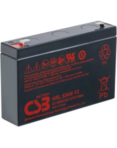 Аккумулятор для ИБП HRL634WF2FR 9 А ч 6 В Csb