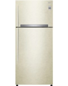 Холодильник GN H 702 HEHL бежевый Lg