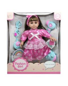 Кукла Fashion Girl с аксессуарами 35 см Ledy toys
