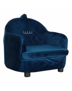 Кресло детское Shandong Dragon синее 56 х 54 х 48 см Nobrand