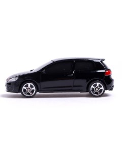 Машина металлическая VOLKSWAGEN GOLF GTI 1 64 цвет чёрный Nobrand