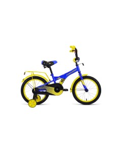 Велосипед CROCKY 16 колесо 16 сезон 2021 2022 синий желтый Forward