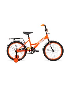 Детский велосипед Велосипед Детские Kids 20 год 2022 цвет Оранжевый Белый Altair