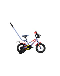 Велосипед METEOR 12 12 1 ск 2020 2021 серый красный 1BKW1K1A1006 Forward