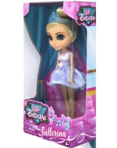 Кукла Ballerina Голубое платье 900118 Little bebops