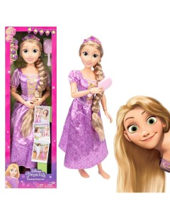 Кукла Рапунцель с расческой и заколками для волос 80 см Disney