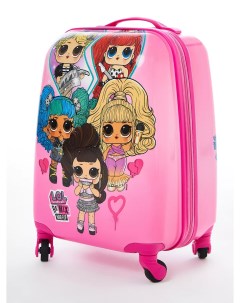 Детский чемодан Куклы Лол розовый Impreza