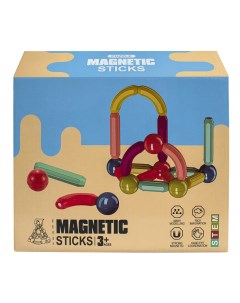 Конструктор магнитный Maya Toys 25 деталей Nobrand