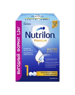Молочная смесь Premium от 0 до 6 мес 1 200 г Nutrilon