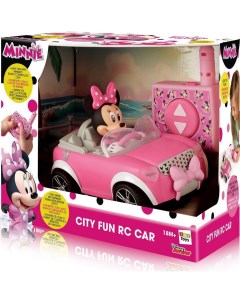 Игрушка Минни Маус и радиоуправляемая розовая машинка IMC TOYS Disney