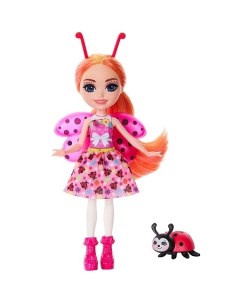 Кукла Mattel Божья коровка с питомцем HNT57 Enchantimals