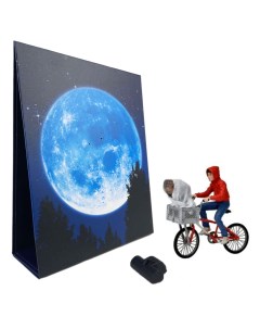 Фигурка Инопланетянин и Эллиот на велосипеде E T the Extra Terrestrial 13 см Neca