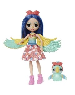Кукла Попугай Прита и питомец Флаттер HHB89 Enchantimals