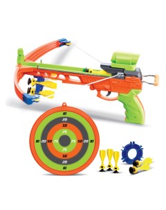 Детский Арбалет игрушечный для стрельбы 5 стрел мишень Starfriend