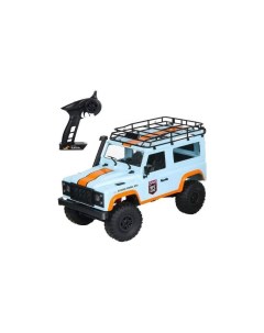 Радиоуправляемая машина джип Land Rover Defender D90 голубой MN 99B Mn model