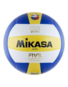 Волейбольный мяч MV5PC 5 blue white yellow Mikasa