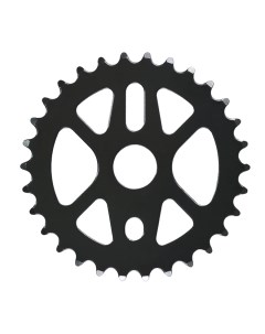 Велосипедная звезда передняя BMX CW 1437C 1 2 1 8 30T черная Stark