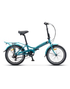 Велосипед Складные Pilot 650 20 V010 год 2021 цвет Синий Stels