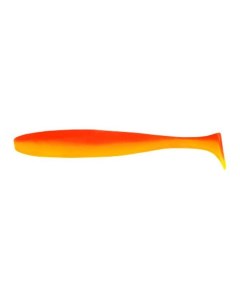 Приманки виброхвост Blade Shad съедобная 10 см orange yellow 5 шт Allvega