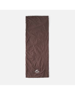 Спальный мешок Мини серо коричневый на молнии LW180 Naturehike