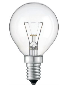 Лампа накаливания 01854 E14 15W груша прозрачная IL F25 CL 15 E14 Uniel