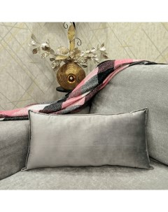 Подушка декоративная плитка30 30х60 цвет серый Plush pillow