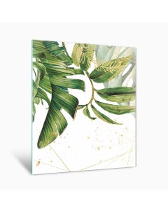 Картина на стекле Тропические листья AG 40 135 40х50 см Postermarket
