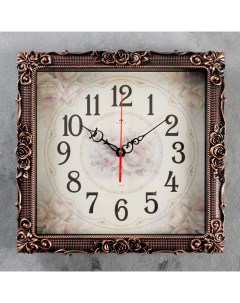 Часы настенные серия Интерьер Барака черная бронза 38х38 см Nobrand