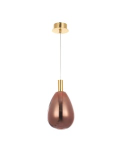Подвесной светодиодный светильник Gaudi SP4W Led Copper Crystal lux