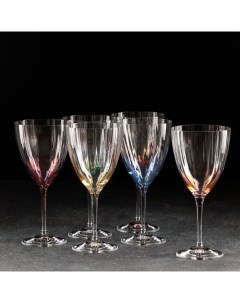 Bohemia Crystal Набор бокалов для вина Кейт 400 мл 6 шт Crystal bohemia