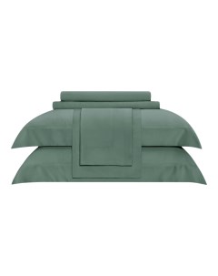 Комплект постельного белья Сенса Евро зеленый Togas
