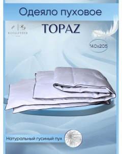 Одеяло Topaz 1 5 спальное 140х205 пуховое зимнее Бел-поль