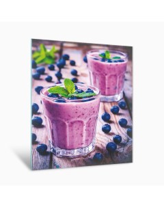 Картина на стекле Черничный йогурт AG 40 141 40х50 см Postermarket