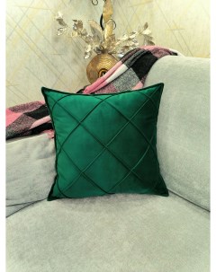Подушка декоративная ромб45х45х45 цвет зелёный Plush pillow