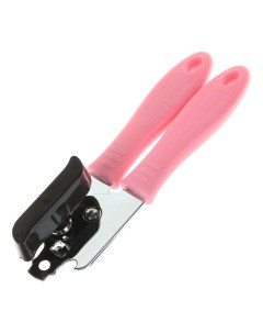 Консервный нож стальной розовый Vantage