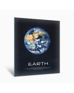 Картина на стекле Планета Земля AG 40 129 40х50 см Postermarket
