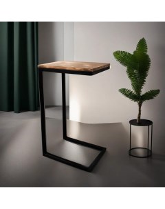 Приставной столик Loft 40х30х68 см светлый венге Your stol