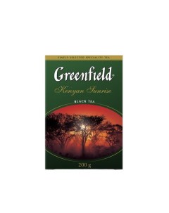 Чай черный 200г Kenyan Sunrise Орими Трейд Greenfield