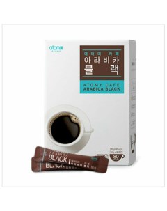 Кофе арабика черный в пакетиках 80 шт х 1 6 г Atomy