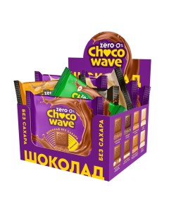 Шоколад без сахара ChocoWave Ассорти 8шт по 60 г Mr. djemius zero