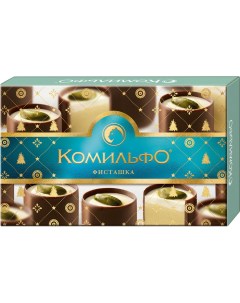 Конфеты шоколадные Фисташка 116г Komilfo