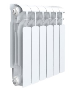 Биметаллический радиатор ECOBUILD 500 4 секции белый Т 959319 Rifar