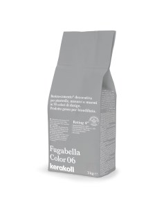 Затирка Fugabella Color полимерцементная 06 3 кг мешок Kerakoll