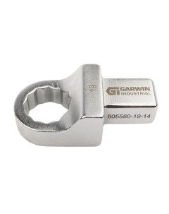 Насадка для дин ключа 505580 19 14 накидная 19 мм квадрат 14x18 Garwin industrial