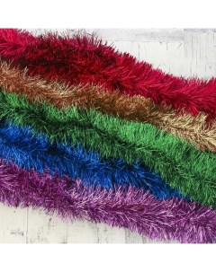 Мишура елочная Классика 200 см разноцветный Маркет юнион