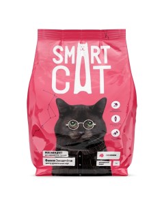 Сухой корм с ягненком для кошек 12 кг Smart cat